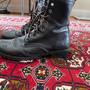 Women’s Frye Veronica distressed combat boots